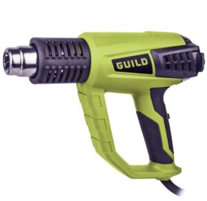 Guild 2000W Heat Gun – Variable Temperature & Speed for DIY & Professional Use