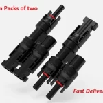 Solar Branch 2 to 1 Connectors Splitter, Parallel PV Panel T Pair
