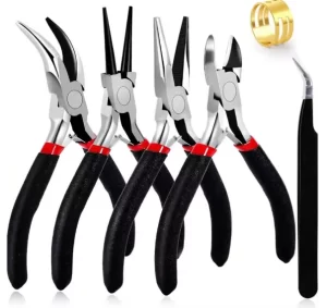 Set of 4 Jewellery Pliers for precision work