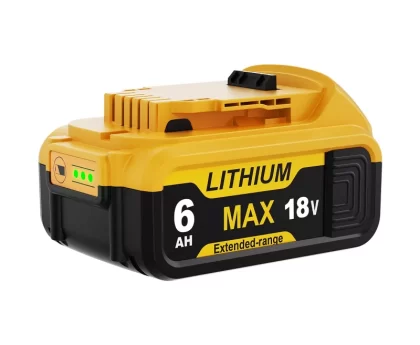 DeWalt 6Ah replacement battery compatible with 18V tools