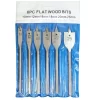 6pcs Flat Spade Woodworking Drill Bit Set