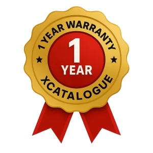 1-Year Warranty Badge – Guaranteed Quality on Tools and Accessories from Xcatalogue UK