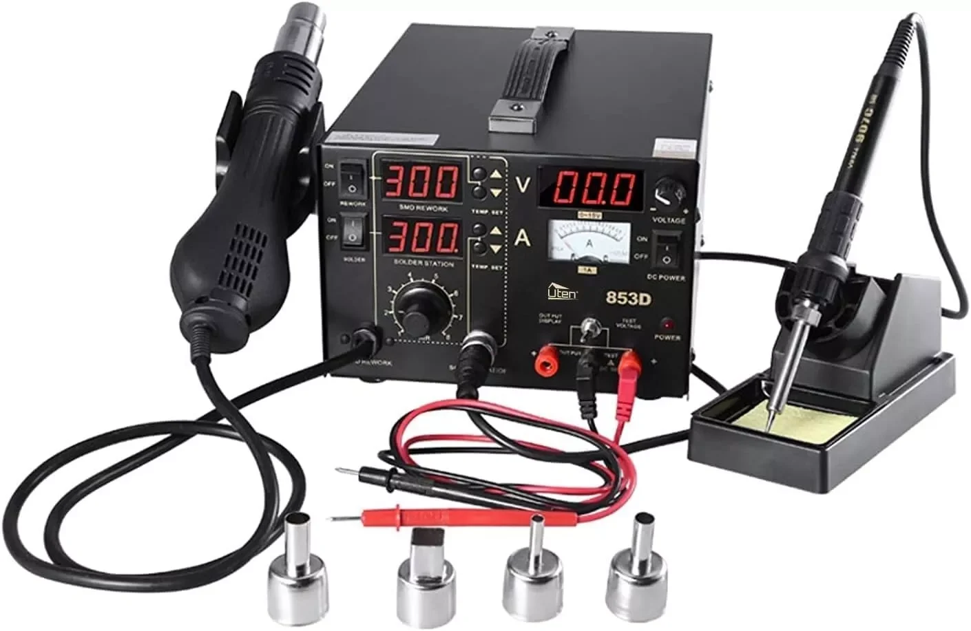 Category featured image - Soldering Station 750W – 2-in-1 Soldering Iron & Hot Air Gun for Electronics & DIY Repairs