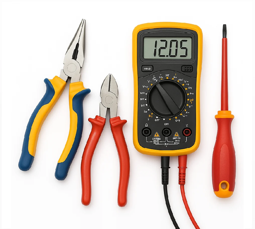 electricians tools category navigation tile