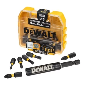 DEWALT 16 PCE bit set with tough case