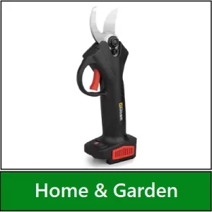 Category navigation tile: Home and garden tools UK – affordable gardening accessories, lighting, and solar power essentials