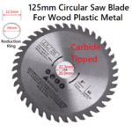 125mm 5 Inch Circular Saw Blade 40T Carbide Tipped