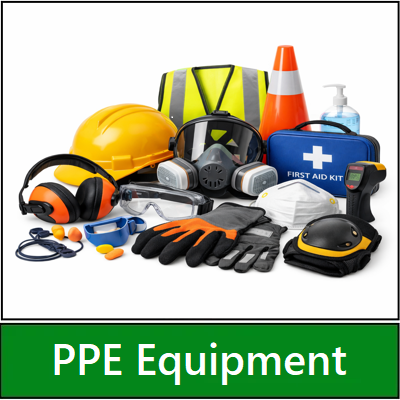 Category navigation tile: PPE Equipment UK – affordable safety work and DIY essentials