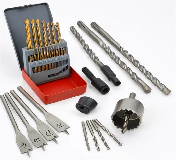 Sub-category navigation tile for: Drill bits and drilling accessories