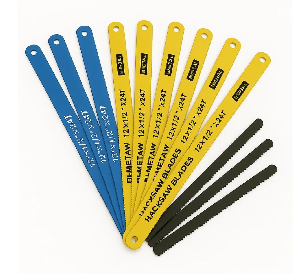Hacksaw blades for metal cutting in assorted tooth sizes navigation tile
