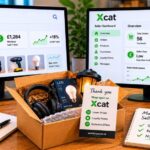 Independent ecommerce seller using eBay for customer traffic and Xcat for repeat customers, loyalty rewards, lower fees, and multi-channel ecommerce growth