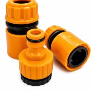 Universal 1/2″ Hose Connector Set – 2 Quick Connectors & Tap Adaptor