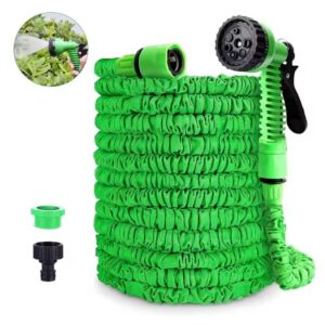 Garden Expandable Hose 75ft (22.5m) with Spray Nozzle