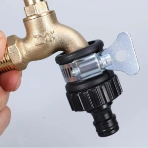 Universal Hose Pipe Tap Connector – Quick Fit Outdoor Garden Water Hose Adapter