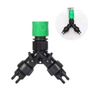 4 Way Drip Irrigation Tap Adapter Adjustable 1/4″ Hose Diverter