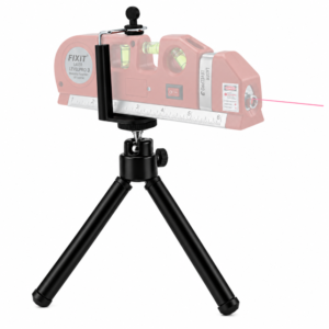 Mini Tripod Stand with Adjustable Clamp for Laser Levels & Measuring Tools
