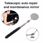 50mm Telescopic Inspection Mirror – 360° Rotating Head