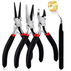 3 Pcs Quality Jewellery Pliers & Side Cutter Set